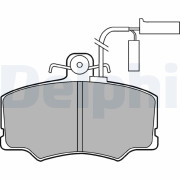 LP902 Sada brzdových platničiek kotúčovej brzdy DELPHI