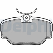 LP914 Sada brzdových platničiek kotúčovej brzdy DELPHI