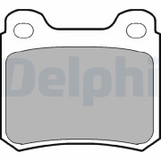 LP915 Sada brzdových platničiek kotúčovej brzdy DELPHI