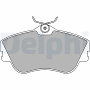 LP918 Sada brzdových platničiek kotúčovej brzdy DELPHI