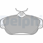 LP919 Sada brzdových platničiek kotúčovej brzdy DELPHI