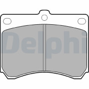 LP935 Sada brzdových platničiek kotúčovej brzdy DELPHI