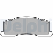 LP943 Sada brzdových platničiek kotúčovej brzdy DELPHI
