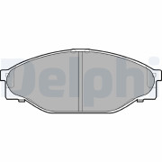 LP950 Sada brzdových platničiek kotúčovej brzdy DELPHI