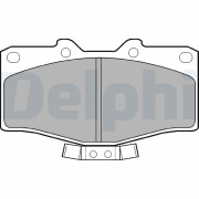 LP951 Sada brzdových platničiek kotúčovej brzdy DELPHI