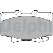 LP962 Sada brzdových platničiek kotúčovej brzdy DELPHI