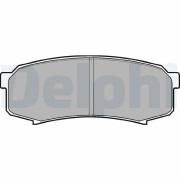 LP963 Sada brzdových platničiek kotúčovej brzdy DELPHI