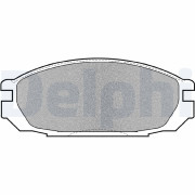 LP983 Sada brzdových platničiek kotúčovej brzdy DELPHI