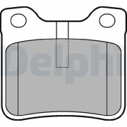 LP991 Sada brzdových platničiek kotúčovej brzdy DELPHI