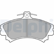 LP993 Sada brzdových platničiek kotúčovej brzdy DELPHI
