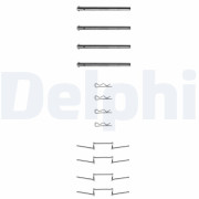 LX0015 Sada príslużenstva oblożenia kotúčovej brzdy DELPHI
