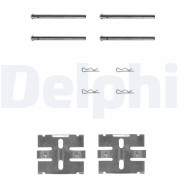 LX0017 Sada príslużenstva oblożenia kotúčovej brzdy DELPHI