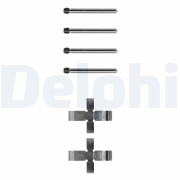 LX0102 Sada príslużenstva oblożenia kotúčovej brzdy DELPHI