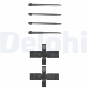 LX0109 Sada príslużenstva oblożenia kotúčovej brzdy DELPHI
