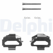 LX0150 Sada príslużenstva oblożenia kotúčovej brzdy DELPHI