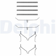 LX0182 Sada príslużenstva oblożenia kotúčovej brzdy DELPHI