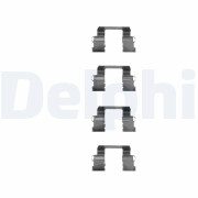 LX0189 Sada príslużenstva oblożenia kotúčovej brzdy DELPHI