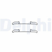 LX0192 Sada príslużenstva oblożenia kotúčovej brzdy DELPHI