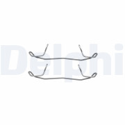 LX0210 Sada príslużenstva oblożenia kotúčovej brzdy DELPHI