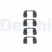 LX0214 Sada príslużenstva oblożenia kotúčovej brzdy DELPHI