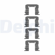 LX0239 Sada príslużenstva oblożenia kotúčovej brzdy DELPHI