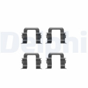 LX0251 Sada príslużenstva oblożenia kotúčovej brzdy DELPHI