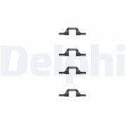 LX0260 Sada príslużenstva oblożenia kotúčovej brzdy DELPHI