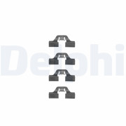 LX0307 Sada príslużenstva oblożenia kotúčovej brzdy DELPHI