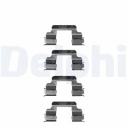 LX0334 Sada príslużenstva oblożenia kotúčovej brzdy DELPHI