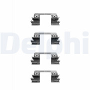 LX0336 Sada príslużenstva oblożenia kotúčovej brzdy DELPHI
