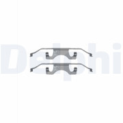 LX0340 Sada príslużenstva oblożenia kotúčovej brzdy DELPHI