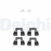 LX0342 Sada príslużenstva oblożenia kotúčovej brzdy DELPHI
