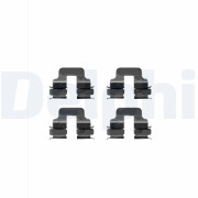 LX0344 Sada príslużenstva oblożenia kotúčovej brzdy DELPHI