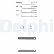 LX0347 Sada príslużenstva oblożenia kotúčovej brzdy DELPHI