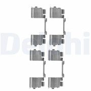 LX0479 Sada príslużenstva oblożenia kotúčovej brzdy DELPHI