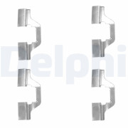LX0492 Sada príslużenstva oblożenia kotúčovej brzdy DELPHI