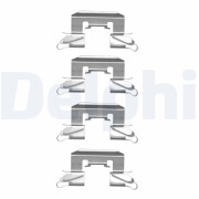 LX0507 Sada príslużenstva oblożenia kotúčovej brzdy DELPHI