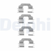 LX0549 Sada príslużenstva oblożenia kotúčovej brzdy DELPHI
