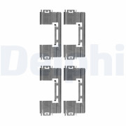 LX0551 Sada príslużenstva oblożenia kotúčovej brzdy DELPHI