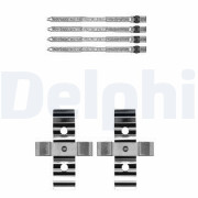 LX0604 Sada príslużenstva oblożenia kotúčovej brzdy DELPHI