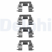 LX0610 Sada príslużenstva oblożenia kotúčovej brzdy DELPHI