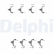 LX0615 Sada príslużenstva oblożenia kotúčovej brzdy DELPHI