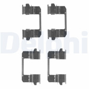 LX0618 Sada príslużenstva oblożenia kotúčovej brzdy DELPHI