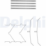 LX0627 Sada príslużenstva oblożenia kotúčovej brzdy DELPHI