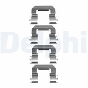 LX0667 Sada príslużenstva oblożenia kotúčovej brzdy DELPHI