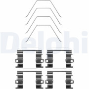 LX0669 Sada príslużenstva oblożenia kotúčovej brzdy DELPHI