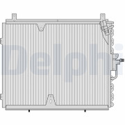 TSP0225037 Kondenzátor klimatizácie DELPHI