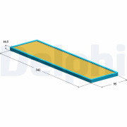 TSP0325045 Filter vnútorného priestoru DELPHI