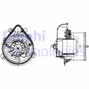 TSP0545024 Vnútorný ventilátor DELPHI