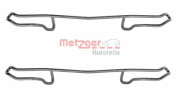 109-1100 Sada príslużenstva oblożenia kotúčovej brzdy METZGER